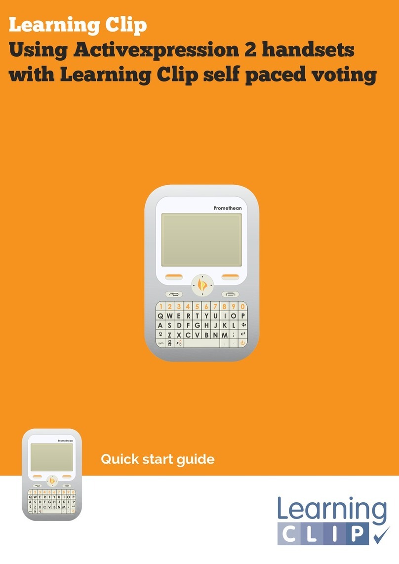Learning Clip Activexpression 2 quick start guide