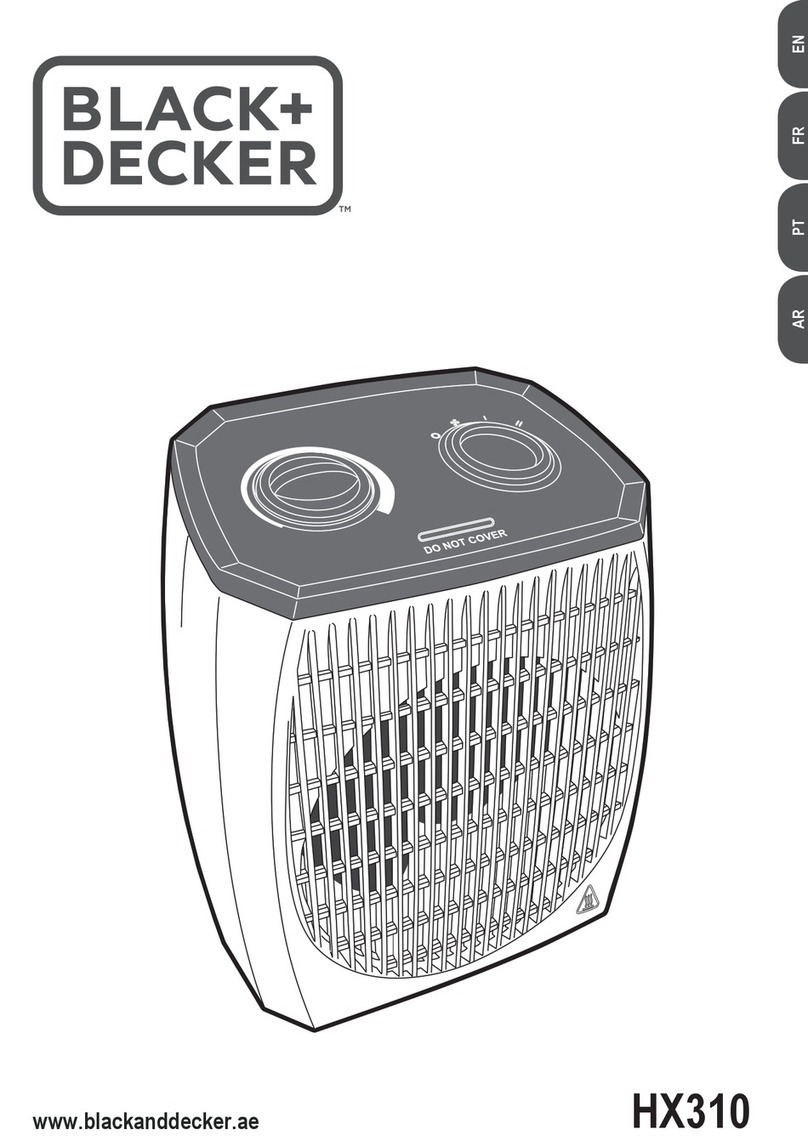 BLACK DECKER HX310 Original instructions BLACK DECKER HX310 Original instructions