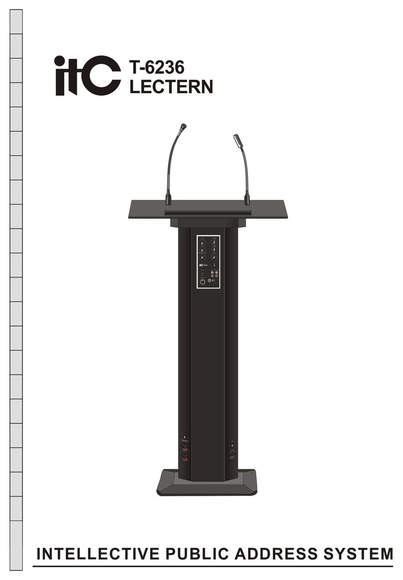 ITC T-6236 User manual