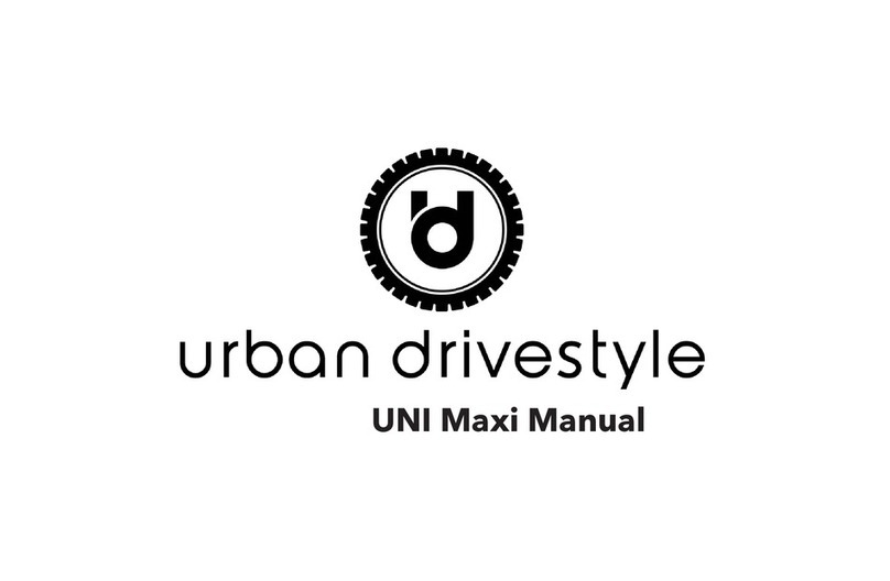 urban drivestyle UNI Maxi User manual
