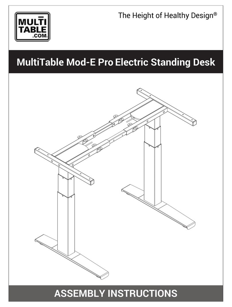 MultiTable Mod-E Pro User manual