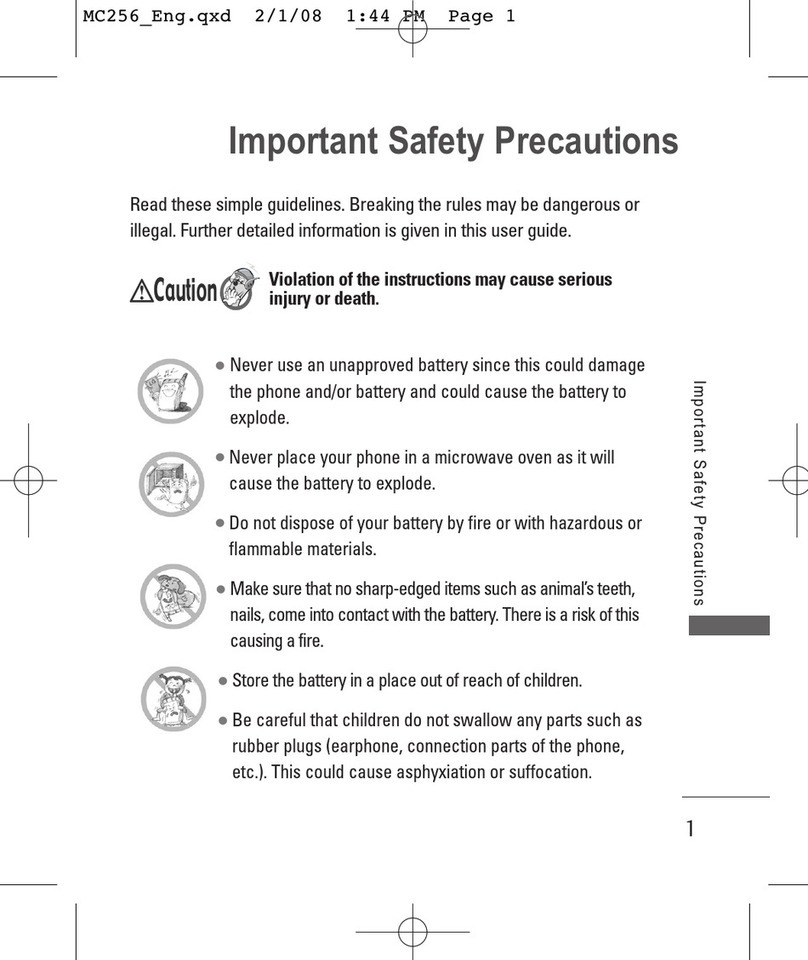 LG MC256 User manual