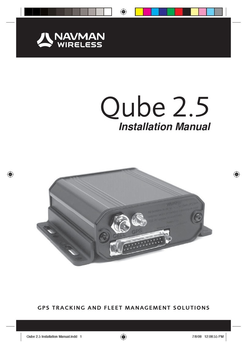 Navman Qube 2.5 User manual