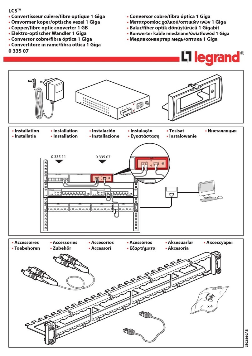 LEGRAND LCST 0 335 07 installation guide