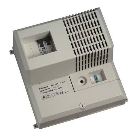 Dometic MK140 Installation and operating manual