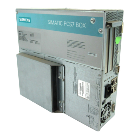 Siemens SIMATIC PCS 7 BOX User manual