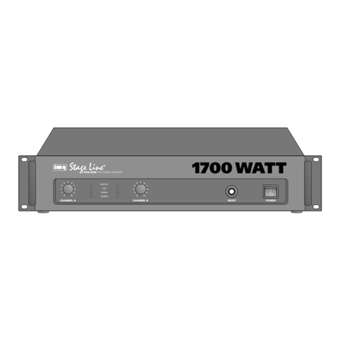 IMG STAGE LINE STA-1200 instruction manual