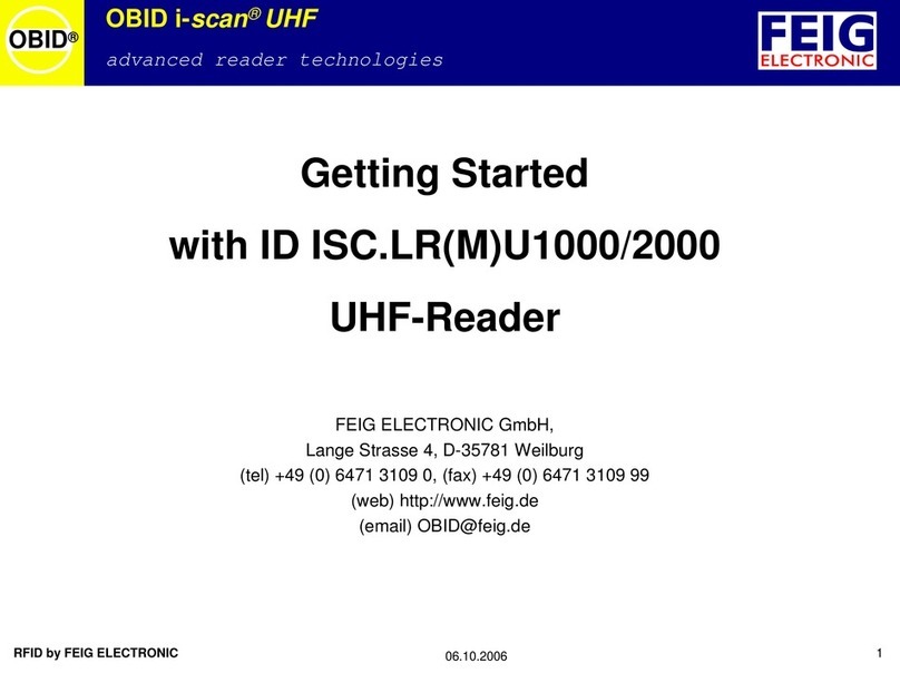 Feig Electronic ID ISC.LRU1000 Getting started
