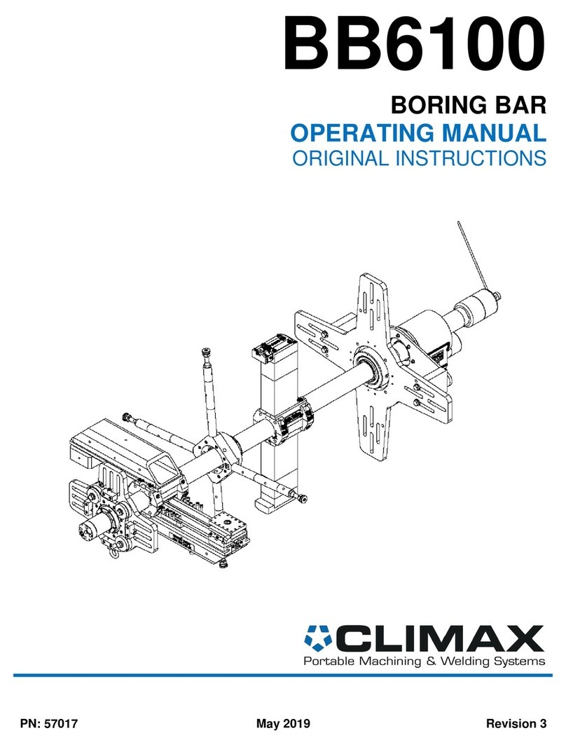 Climax BB6100 operating manual