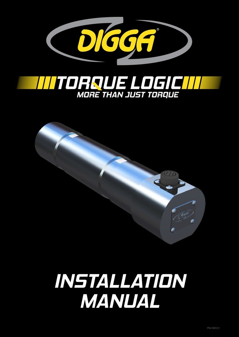 Digga TORQUE LOGIC installation manual