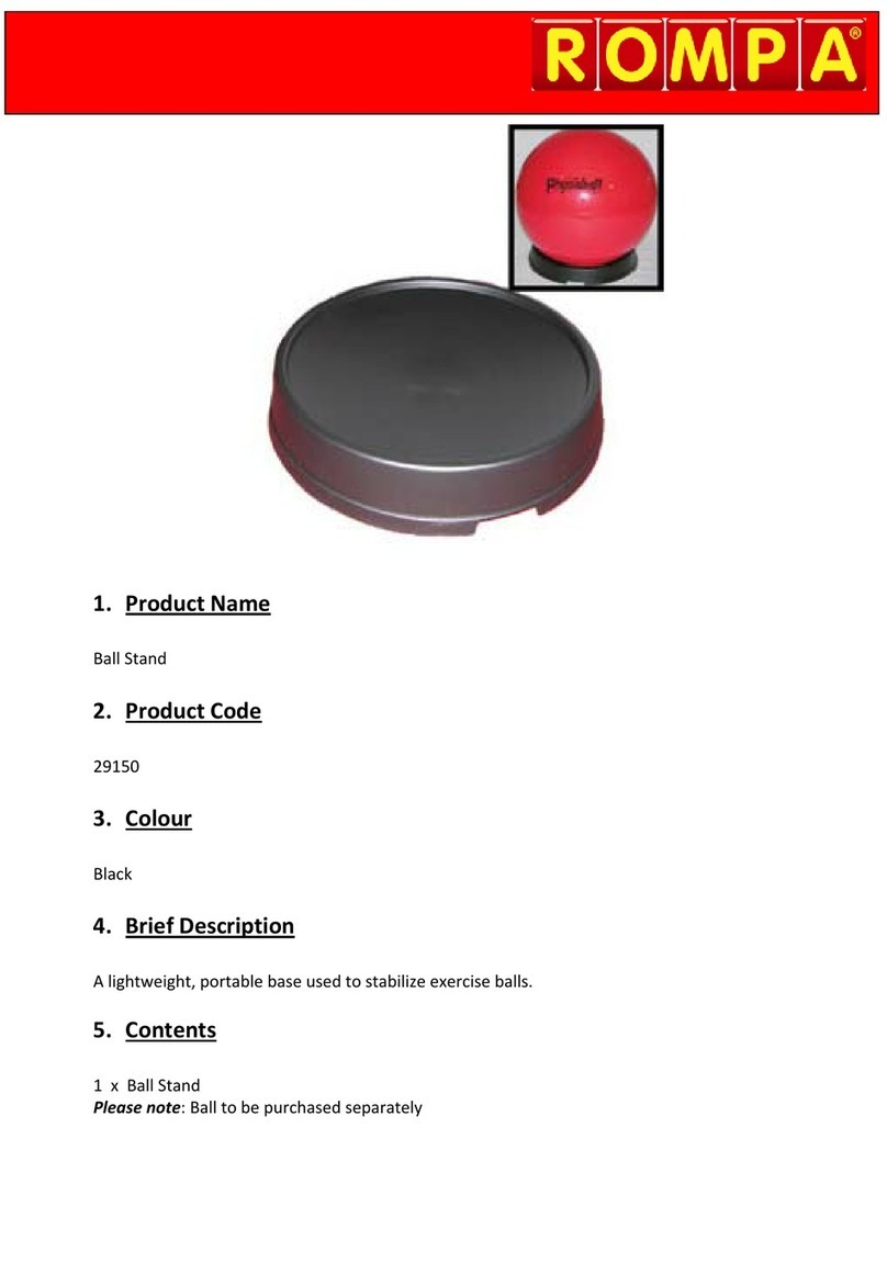 Rompa Ball Stand 29150 Quick Using Guide