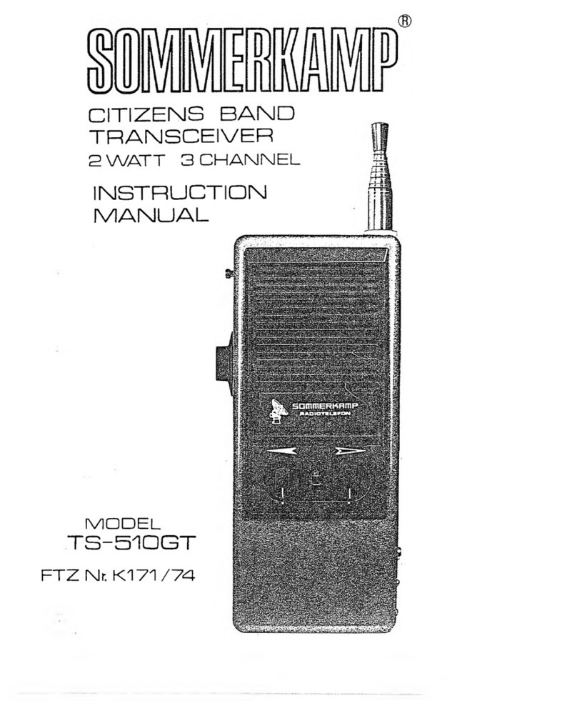 Sommerkamp TS-510GT User manual