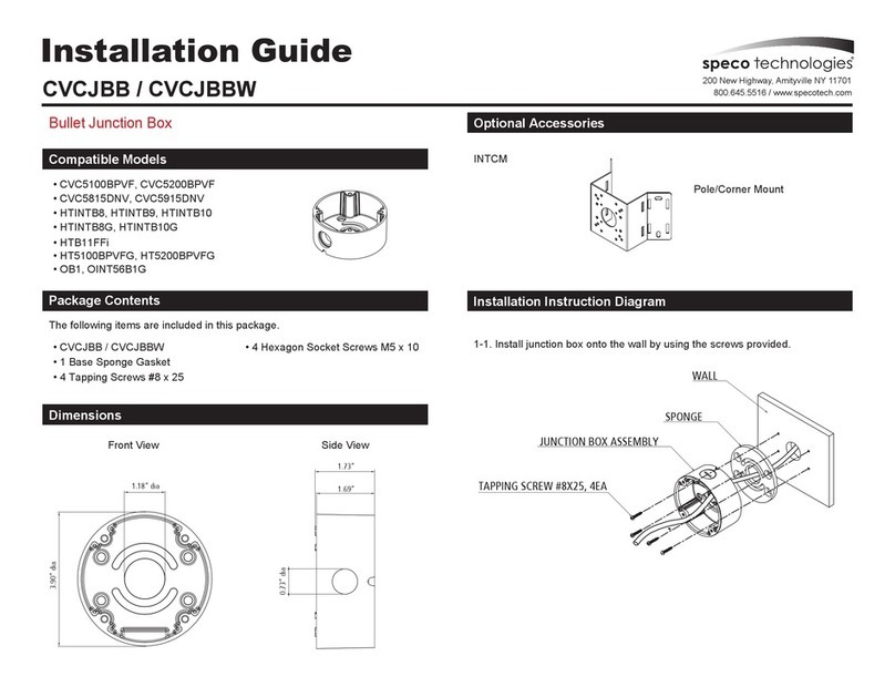Speco CVCJBB installation guide