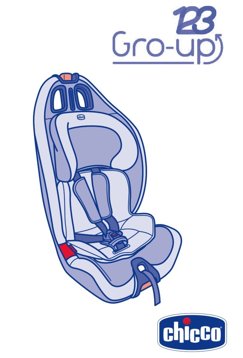 Chicco GRO-UP 123 User manual