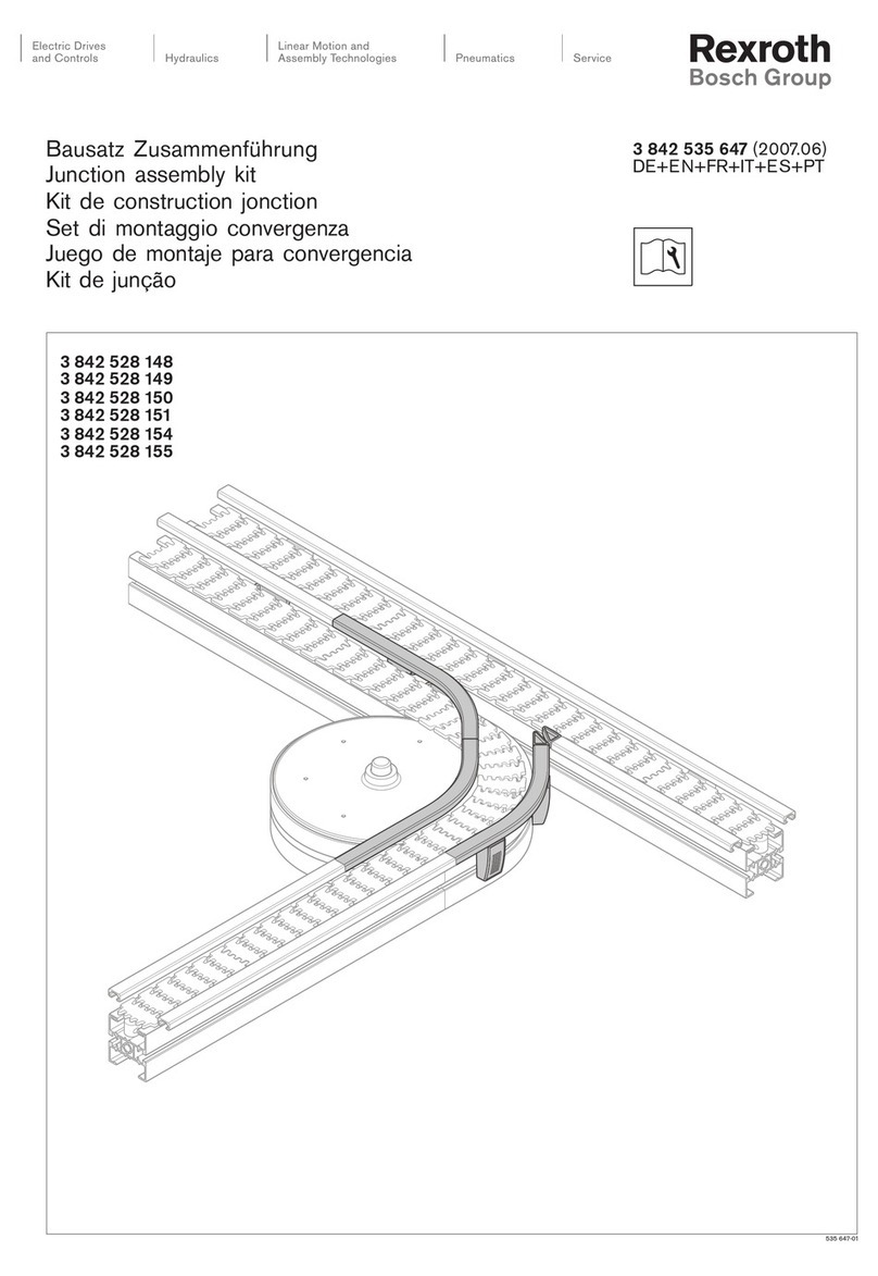 Bosch REXROTH 3 842 528 148 User manual
