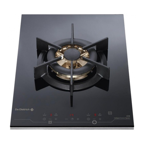 DeDietrich DTG 1138 Series Quick start guide