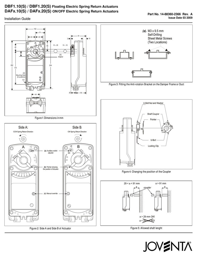 JOVENTA DAF.10 Series User manual