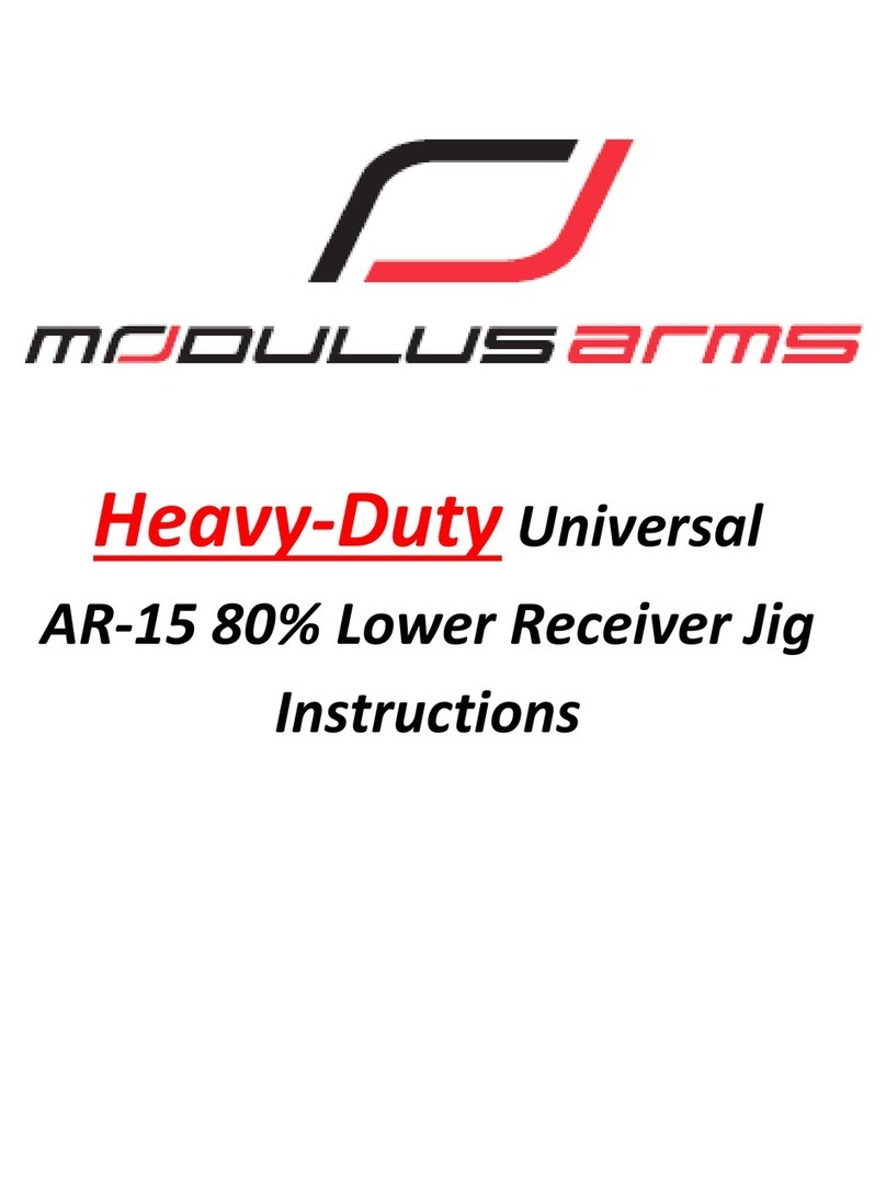 Modulus Arms Heavy-Duty Universal AR-15 80% Jig instructions