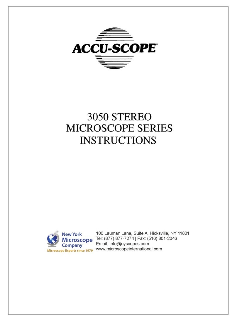Accu-Scope 3050 Series instructions Accu-Scope 3050 Series instructions