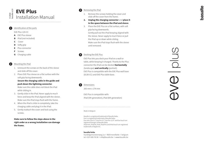 Basalte EVE Plus 120-CC User manual