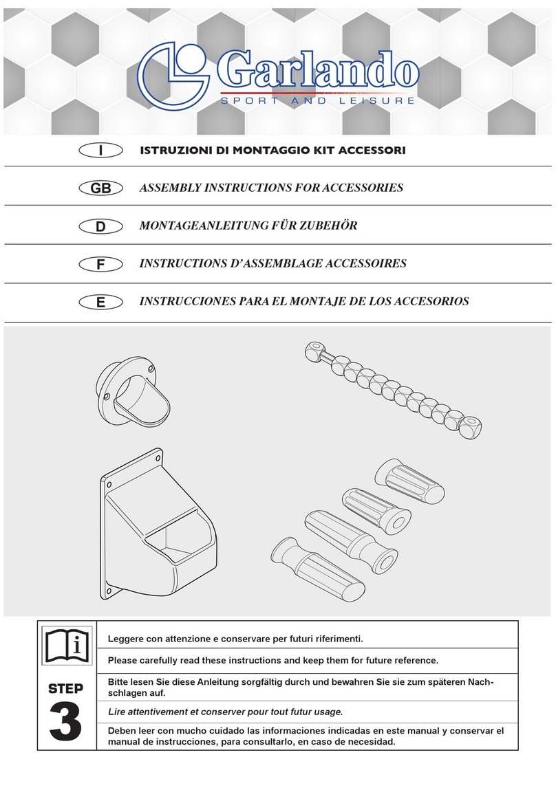 Garlando F10 User manual
