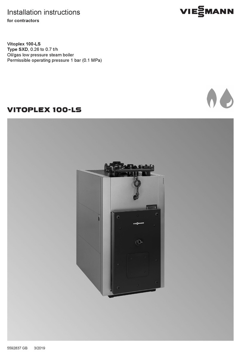 Viessmann Vitoplex 100-LS SXD User manual
