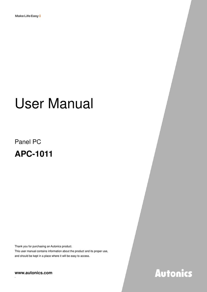 Autonics APC-1011 User manual