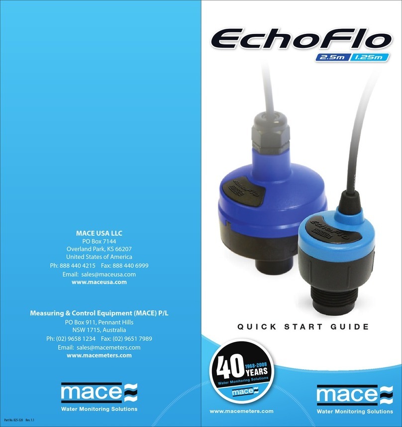 Mace EchoFlo Series quick start guide