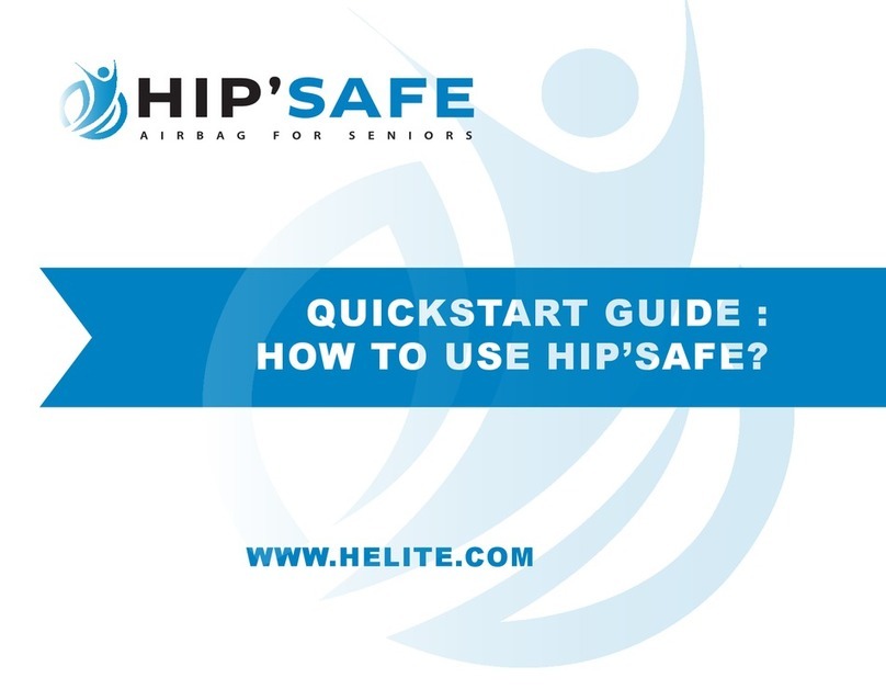 Helite HIP'SAFE quick start guide Helite HIP'SAFE quick start guide