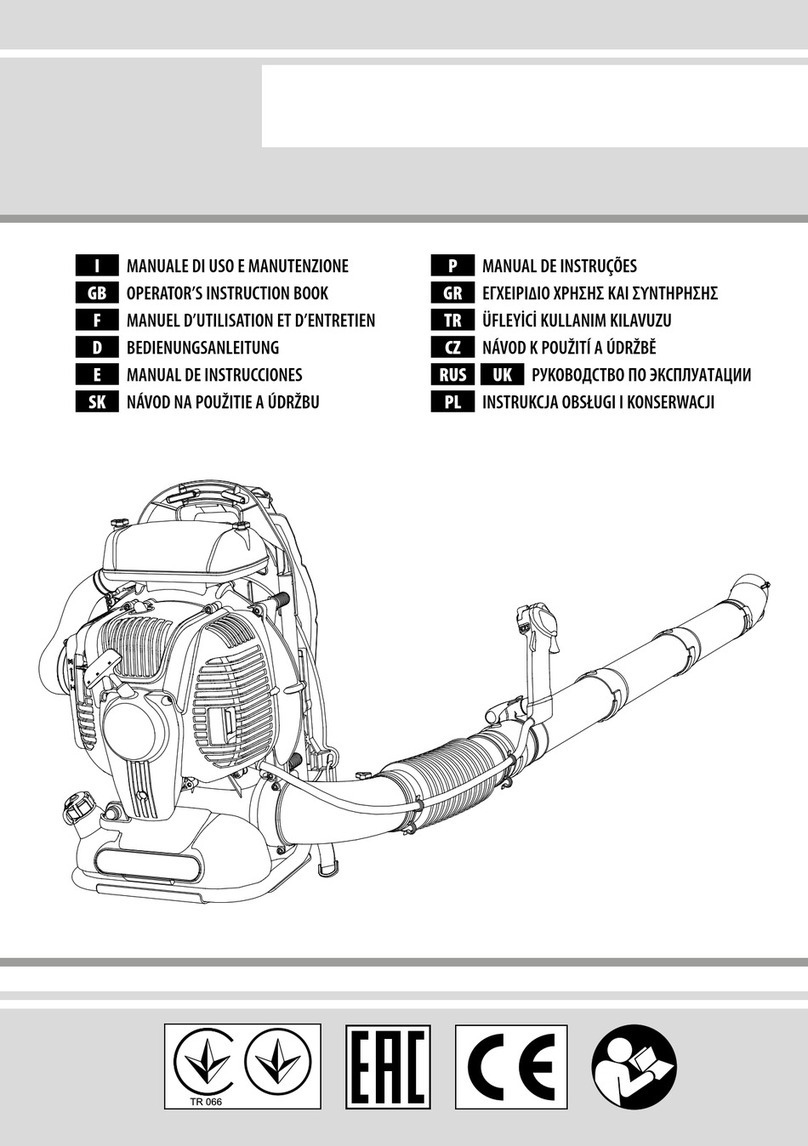 EMAK Oleo-Mac BV 900 Operators instruction book