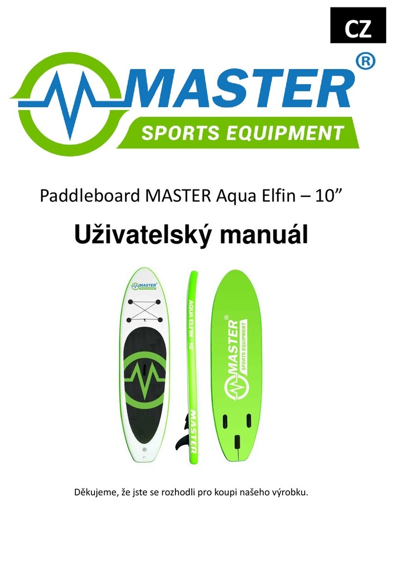 Master Aqua Elfin -10" owner's manual