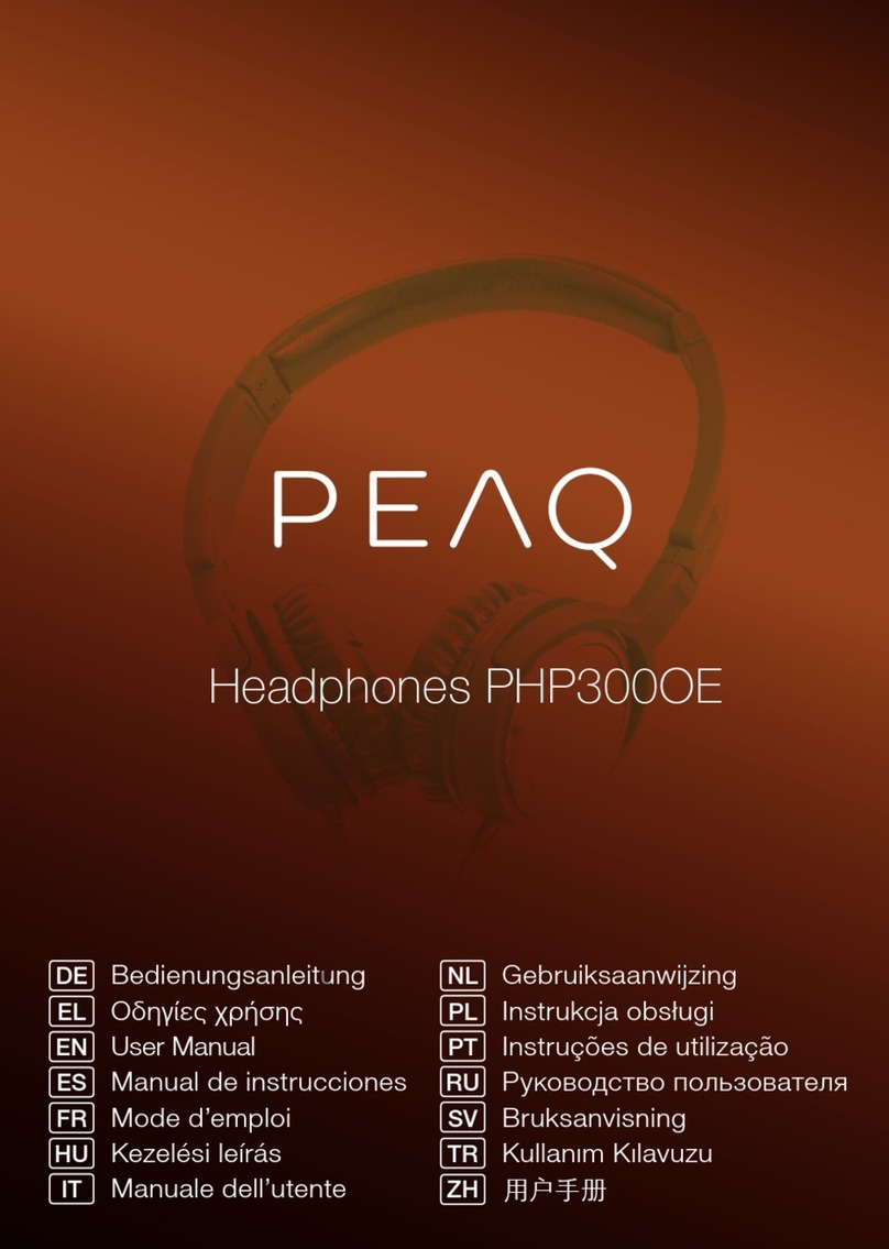 Peaq PHP300OE user manual