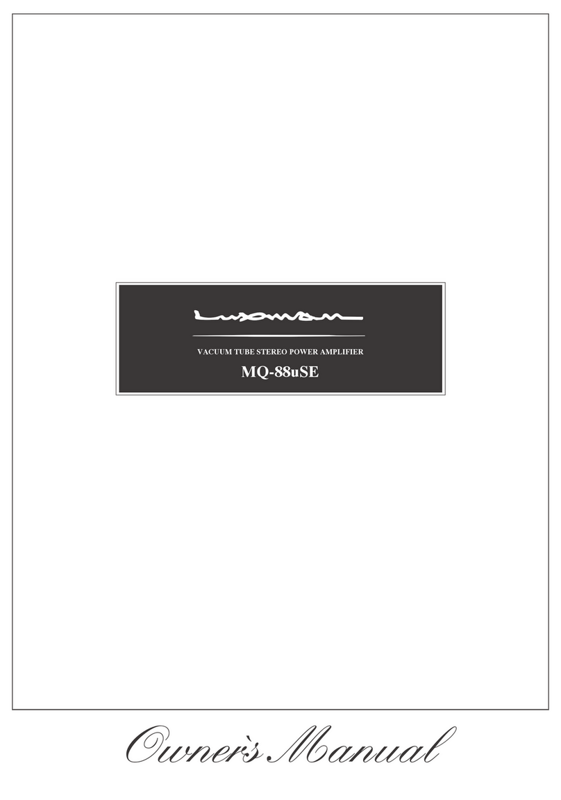 Luxman MQ-88uSE User manual