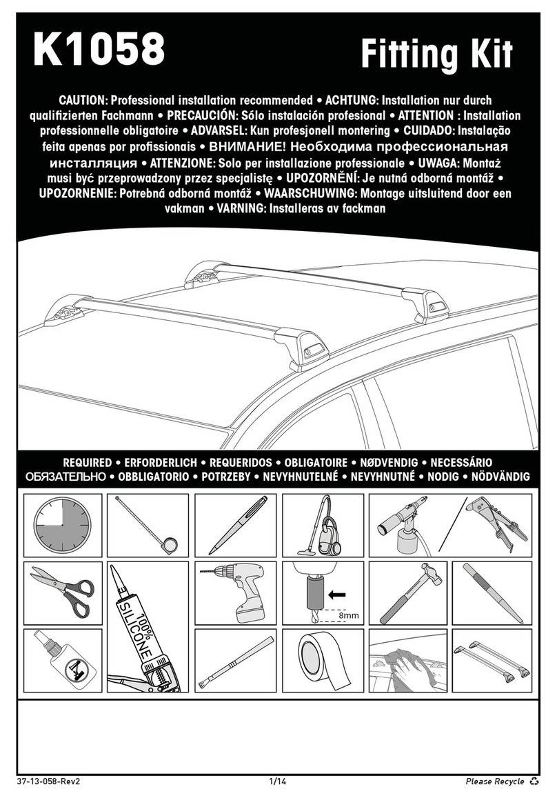 Yakima K1058 User manual
