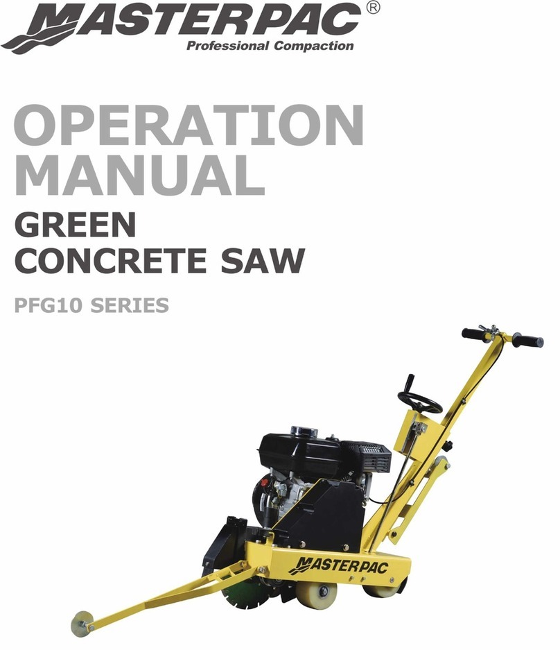 MASTERPAC PFG10 Series Operation manual