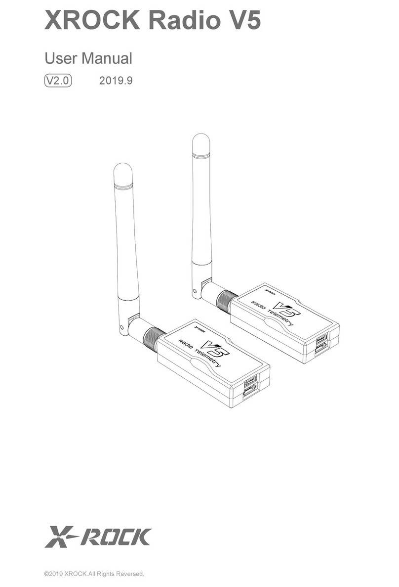X-Rock Radio V5 User manual