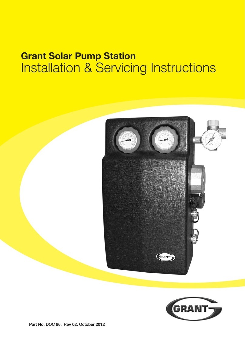 Grant GS222154E Installation & servicing instructions
