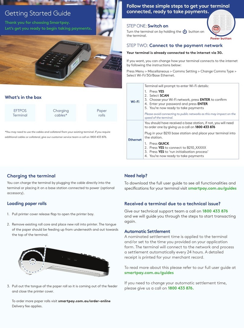 SmartPay EFTPOS Getting started guide