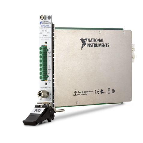 National Instruments NI PXIe-4139 CALIBRATION PROCEDURE