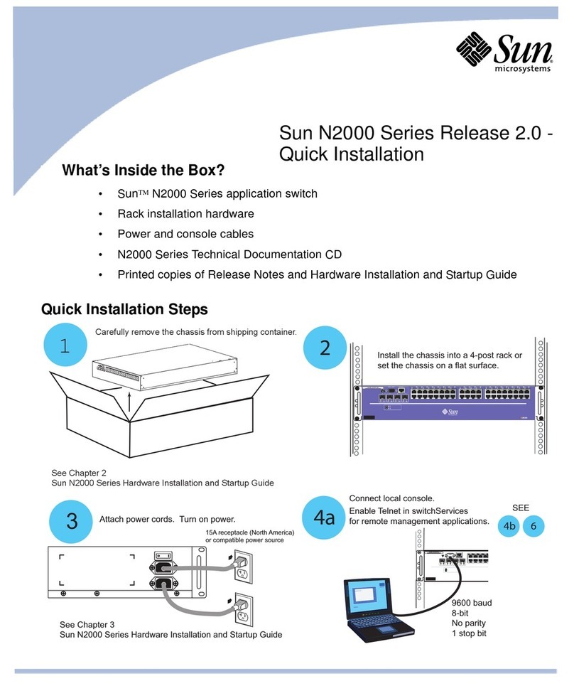 Sun Microsystems N2000 Series Original operating instructions