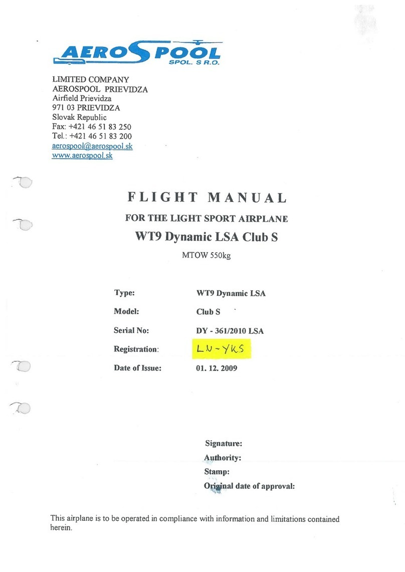Aerospool WT9 Dynamic LSA Ciub S Technical specifications