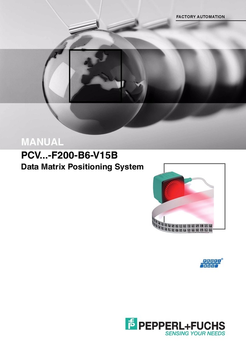 Pepperl+Fuchs PCV F200-B6-V15B Series User manual