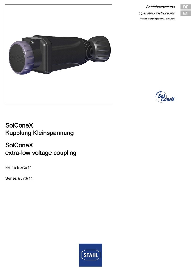 Stahl SolConeX 8573/14 Series User manual