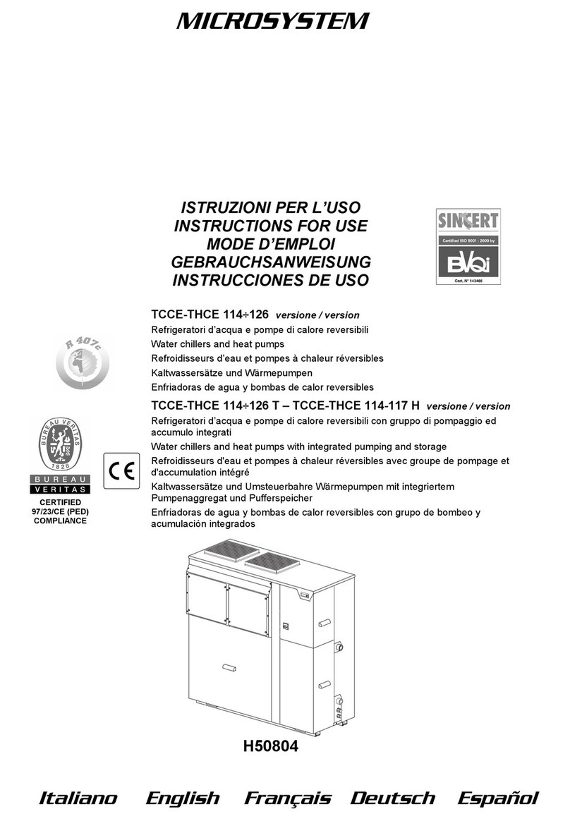 RHOSS MICROSYSTEM TCCE 114 Series User manual