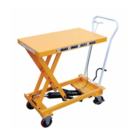 Vestil CART-550-AS User manual