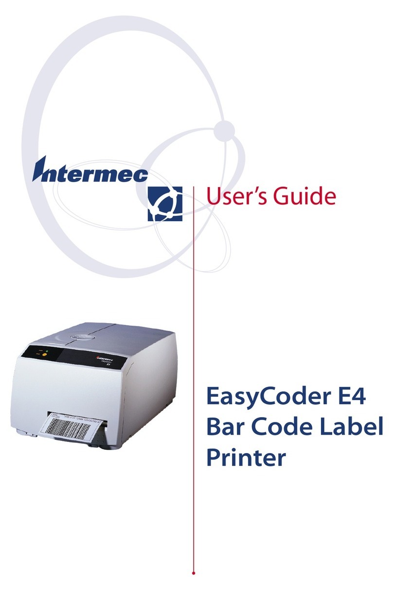 Intermec EasyCoder E4 User manual Intermec EasyCoder E4 User manual
