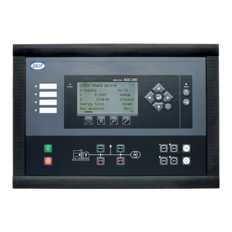 Deif AGC 200 Series Instruction Manual