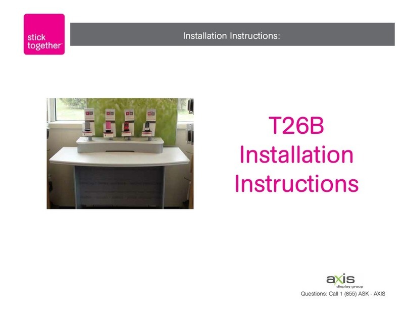 Axis T26B User manual