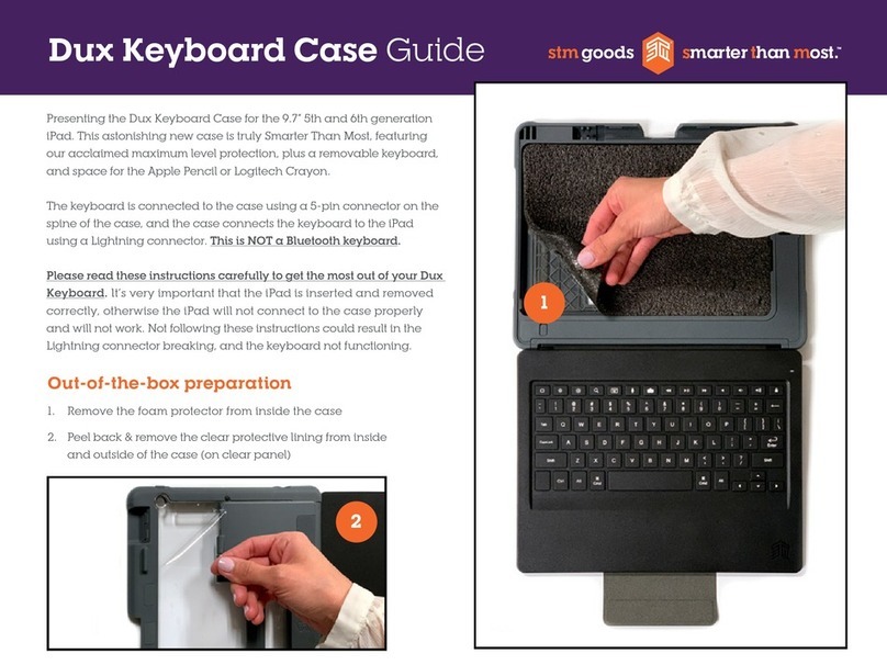 STM Goods Dux Keyboard Case Guide
