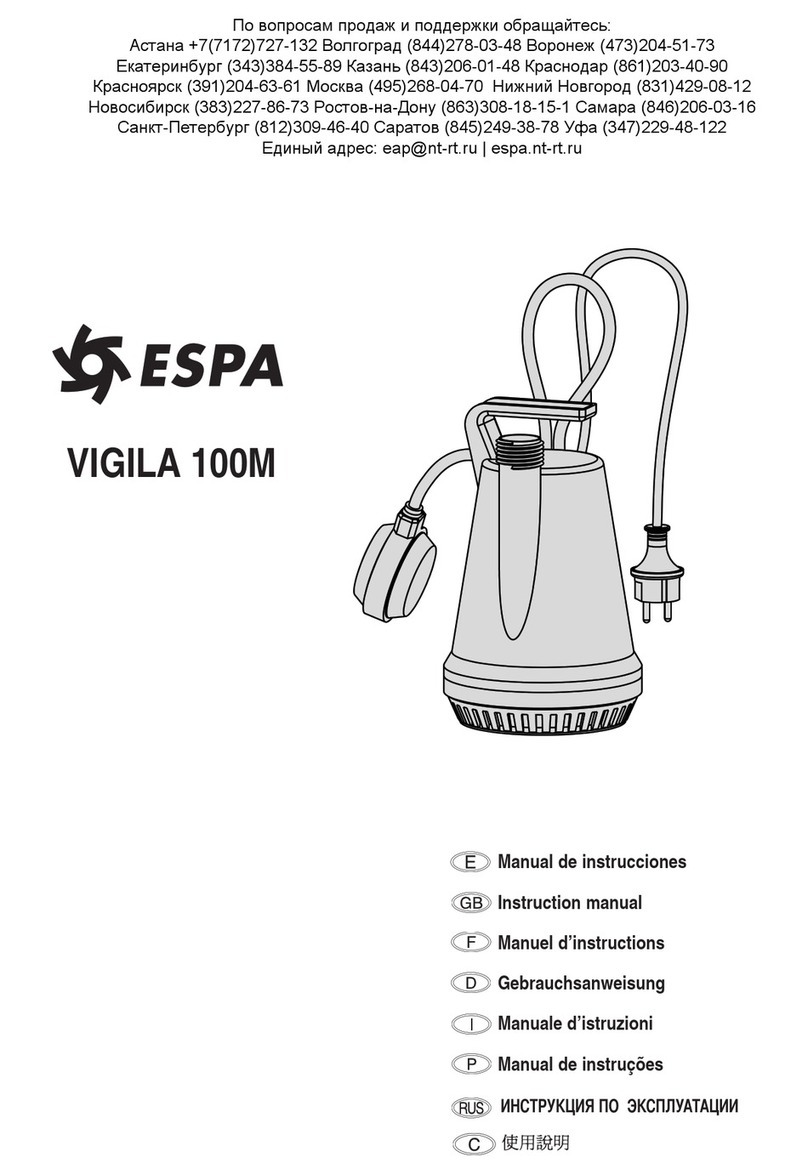 Espa VIGILA 100M User manual